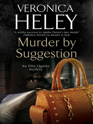 cover image of Murder by Suggestion